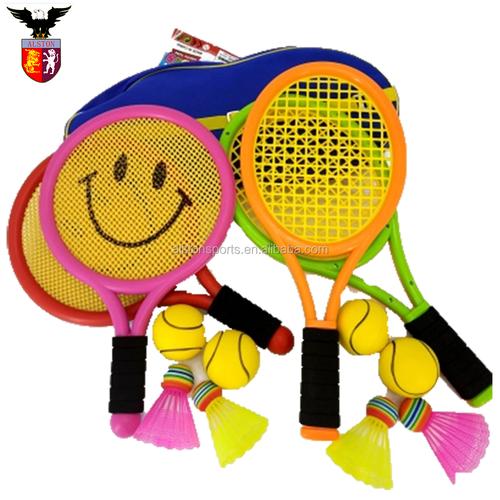 alston custom printing plastic tennis ball racket for child