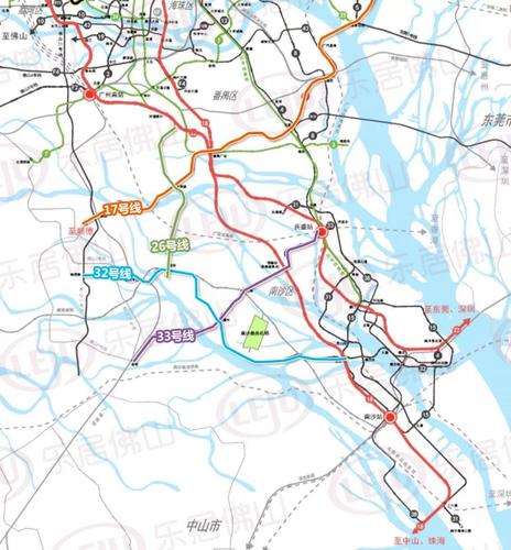 顺德规划引入5条广州地铁!伦教大良容桂利好,规划至2035年