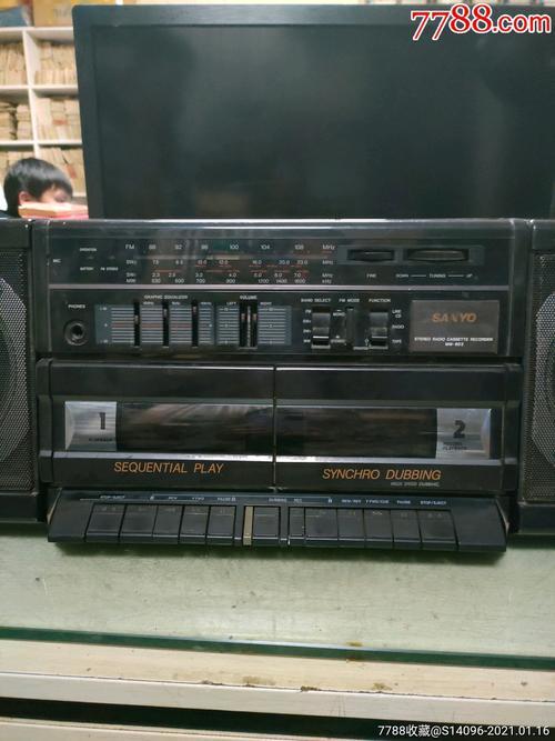 三洋大型收录机(收音录音机正常)声音大