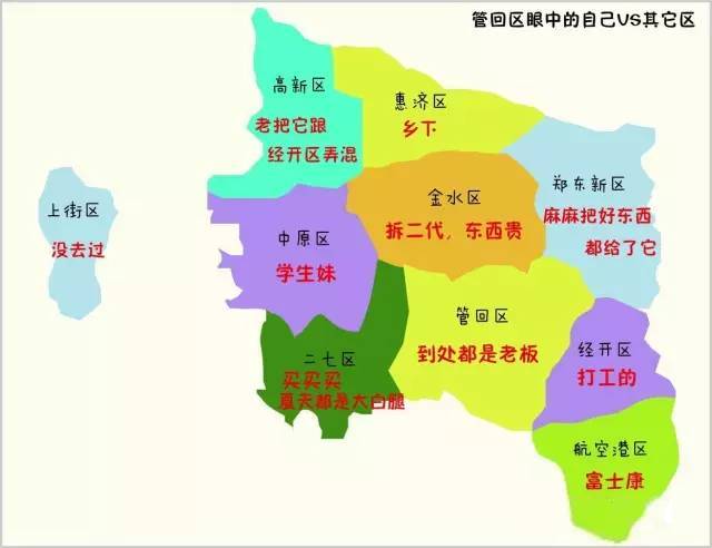 万万没想到郑州最富的区和最穷的区竟然是你在哪个区