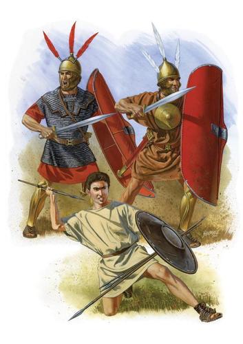 罗马兵种原型和史实战役上篇:共和时代