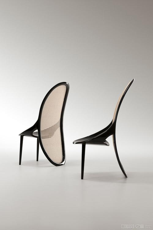 优雅的wiener椅子设计引用了19世纪末流行的风格