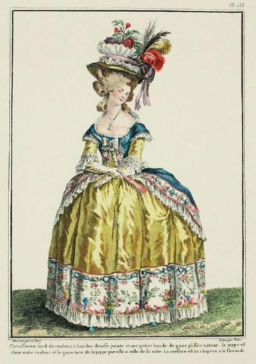 西方女性复古服装(欧洲各时期女性复古服装)(17)