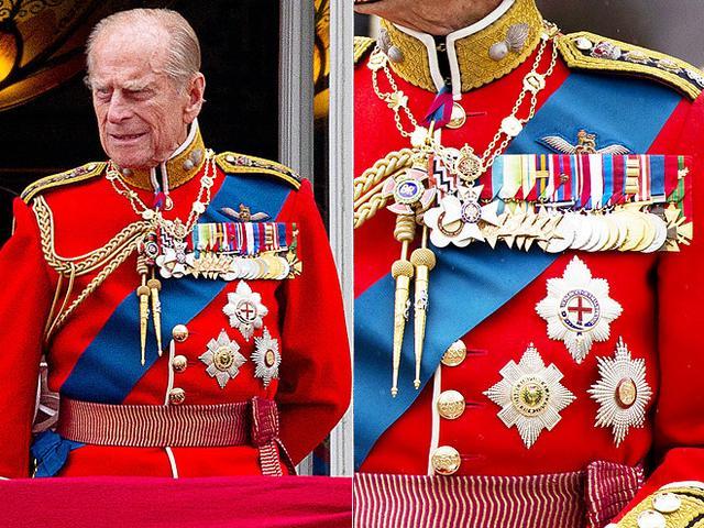 原创七张图解读英国王室的勋章和军装制服女王和安娜公主骑马真威武