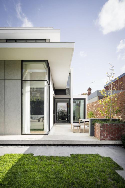 维多利亚风格与现代主义的新融合墨尔本住宅项目