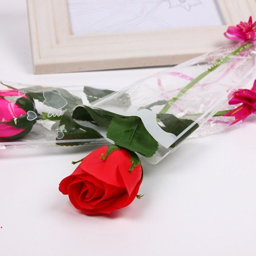 真花单支玫瑰花康乃馨向日葵一支单独包装 鲜花速递