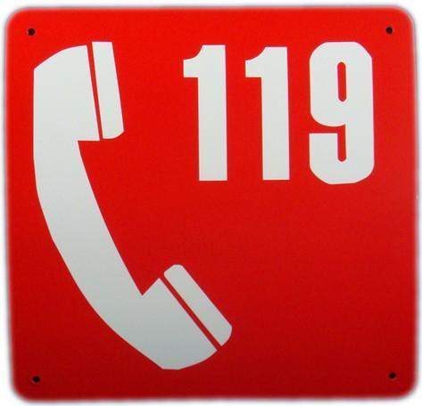 火警电话"119"大家一定要牢记!