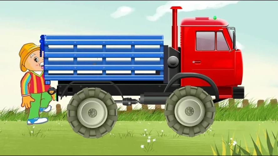 工程车益智趣味动画:儿童最爱的大卡车搬运珠宝箱-母婴亲子视频-搜狐