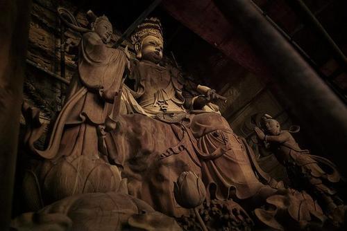 原创乐山大佛世界上最大的石刻弥勒佛