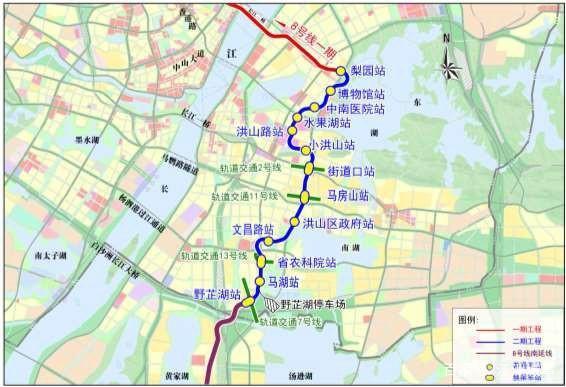 武汉地铁8号线三期军运会前通车,8号线二期进展如何?