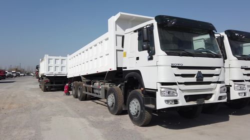 new model dump truck price sinotruk howo tipper truck 8x4 new