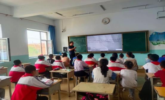 神池县东关小学六年级数学复习公开课教研报道