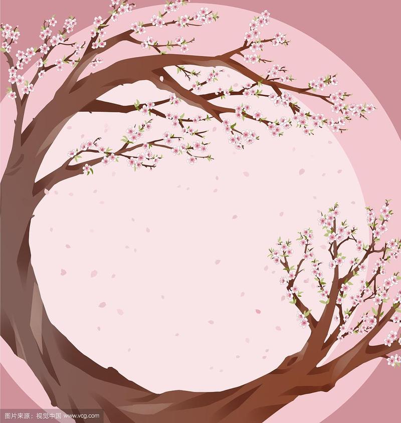 桃树图片卡通(桃树图片卡通可爱)