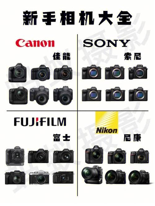 相机大全超全相机品牌整理教你怎么选