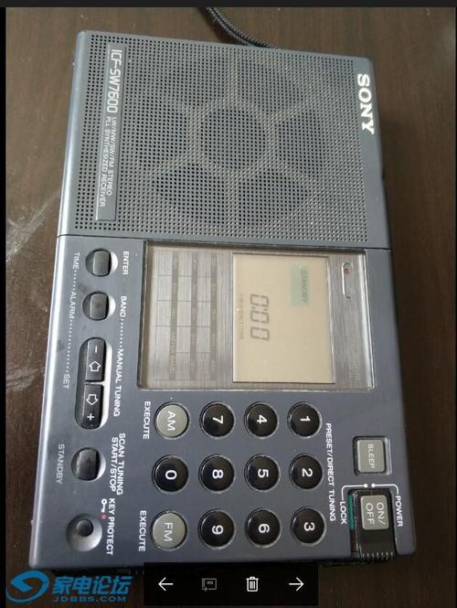 索尼ifc-sw7600经典收音机,成色不错,价格360