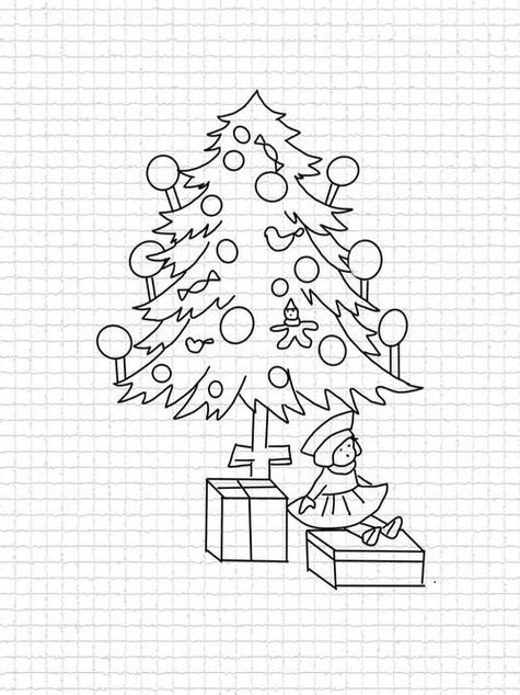 圣诞树简画圣诞树简笔画