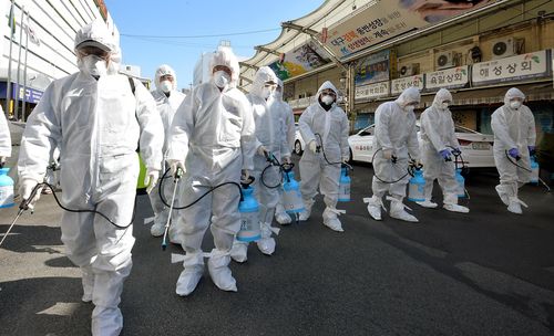 韩国新冠病毒感染病例升至763例
