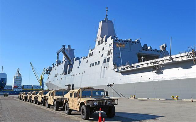 军事丨圣安东尼奥级船坞运输舰,是美国海军旗下新锐主力之一_【快资讯