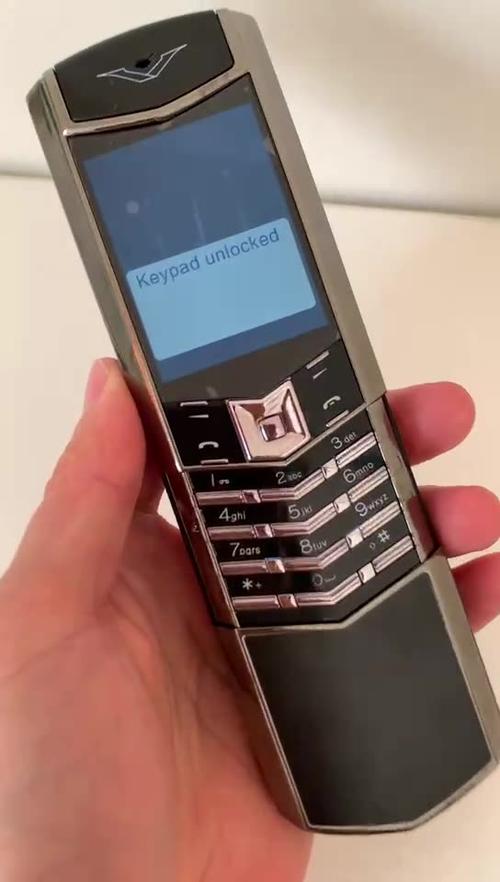 vertu威图手机v8蓝宝石玻璃屏滑盖功能备用机按键手机老年人手机