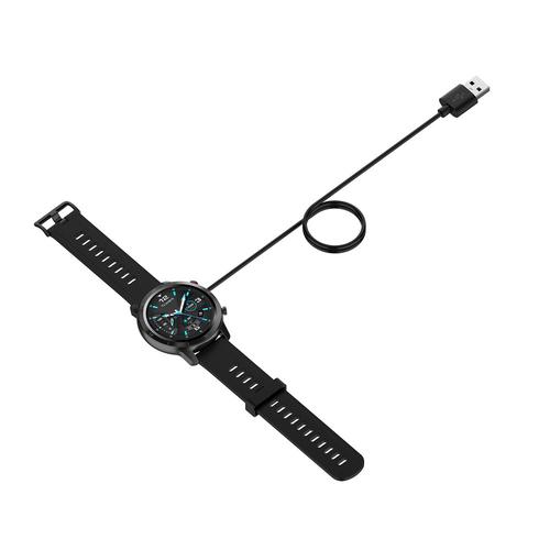 适用ticwatch gtx手表充电线小米haylou solar ls05磁吸充电器