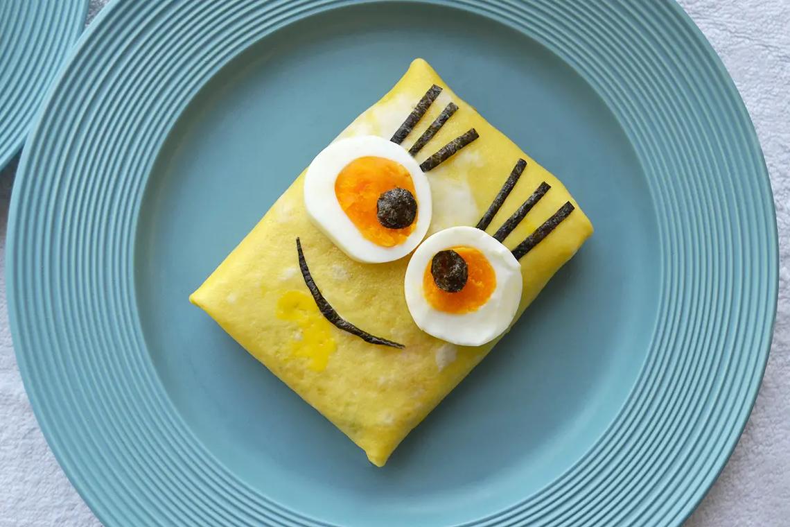 儿童小学生早餐卡通蛋包饭搞定孩子挑食