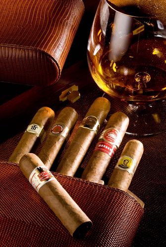 分享一些在网站收集的图片 雪茄 cigar room&cigar lounge&smoking