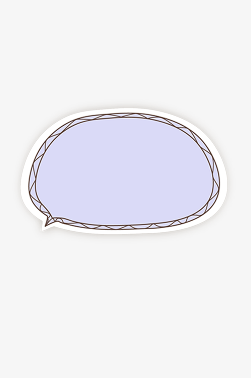 对话框卡通对话框会话气泡简约对话框