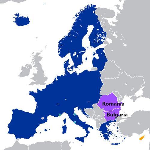 保加利亚和罗马尼亚加入申根区