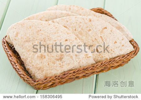 chapatis - traditional south asian whole wheat flatbread.