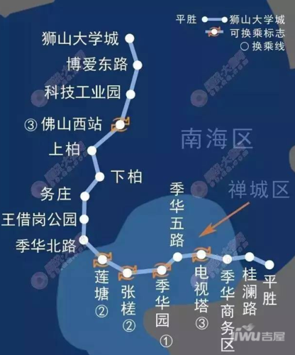 佛山罗村地铁规划,桂丹路地铁口在哪里