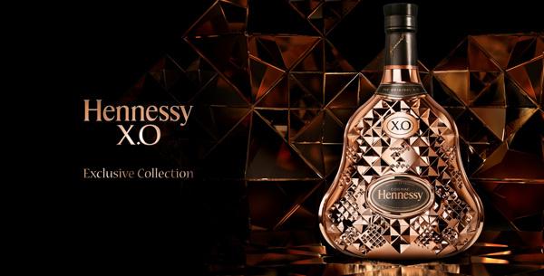 轩尼诗x.o 2014年珍藏限量版 世界名酒遇上先锋设计