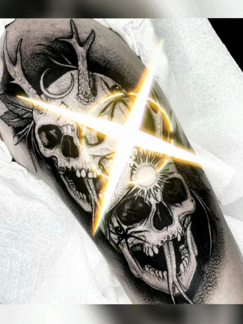 纹身素材之暗黑系纹身图案