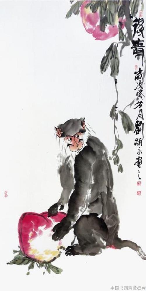 刘开永----著名国画家,素有华东"美猴王"之称