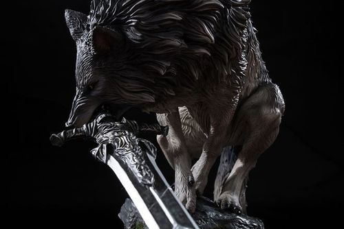 the great grey wolf - sif (dark souls) 3d pr