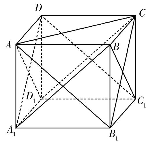(2014·安徽理,8)从正方体六个面的对角线中任取两条作为一对,其中所