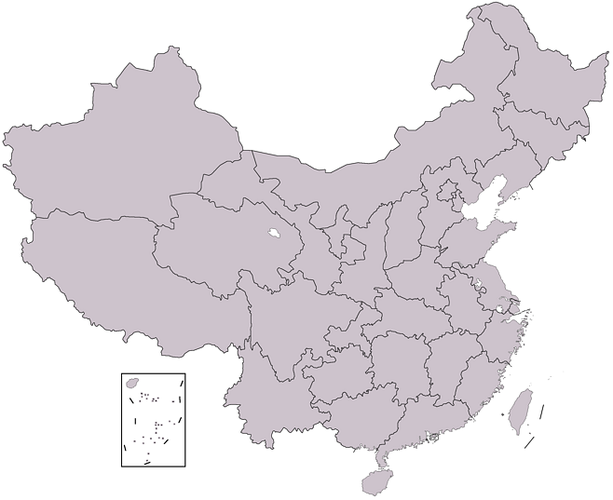 求一个中国地图的素材,想做一张同学们要去的大学的分布图,,,_看图