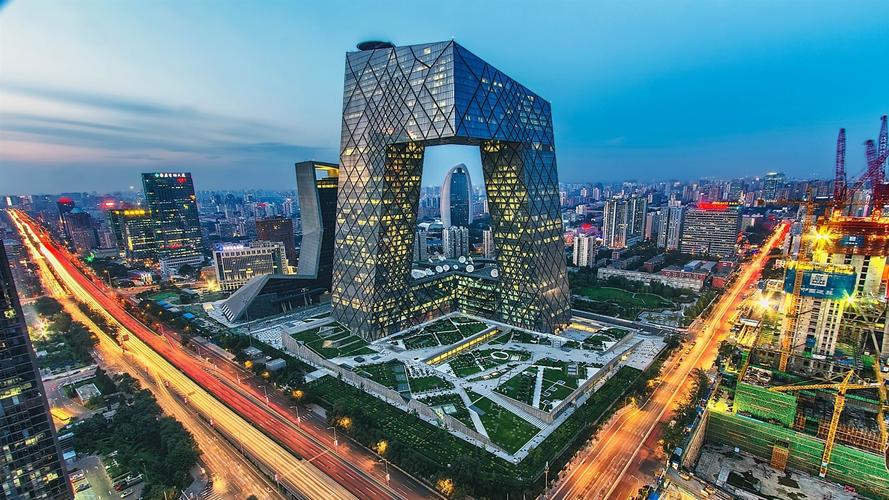 北京国贸建筑风景
