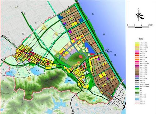 将慈溪滨海经济开发区与龙山镇实行"区镇合一"的管理体制