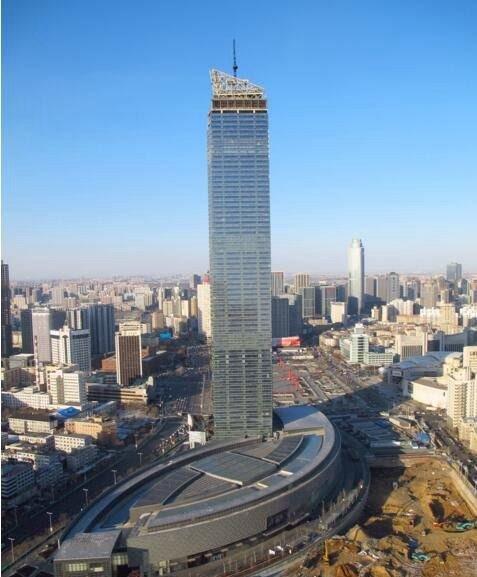 沈阳第一高楼宝能环球金融中心565米沈阳高楼排名