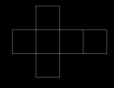 判断:将一个正方体的侧面展开后,是一个长方形,长方形的长一定是宽的4