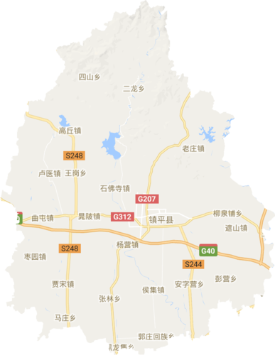 镇平县高清电子地图,镇平县高清谷歌电子地图