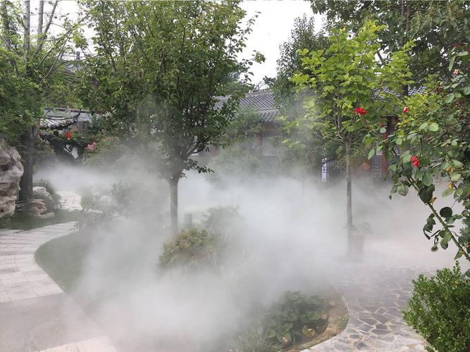 喷雾造景选重庆水雾环保科技