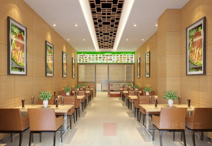 重庆家常菜小餐馆装修设计效果图「观景装饰」