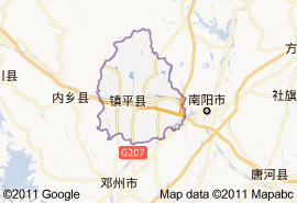 镇平县地图