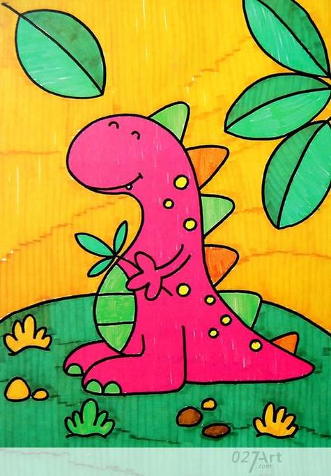 颜料画画教程儿童颜料画画教程儿童简单