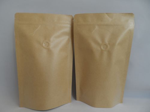 畅销牛皮纸哑膜自封直立咖啡豆袋,茶叶花茶包装 160*260mm