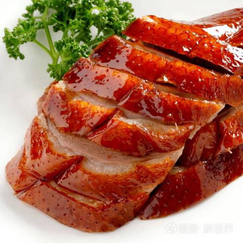 烤片鸭传统中国菜