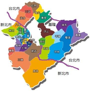 我的台湾行政区划