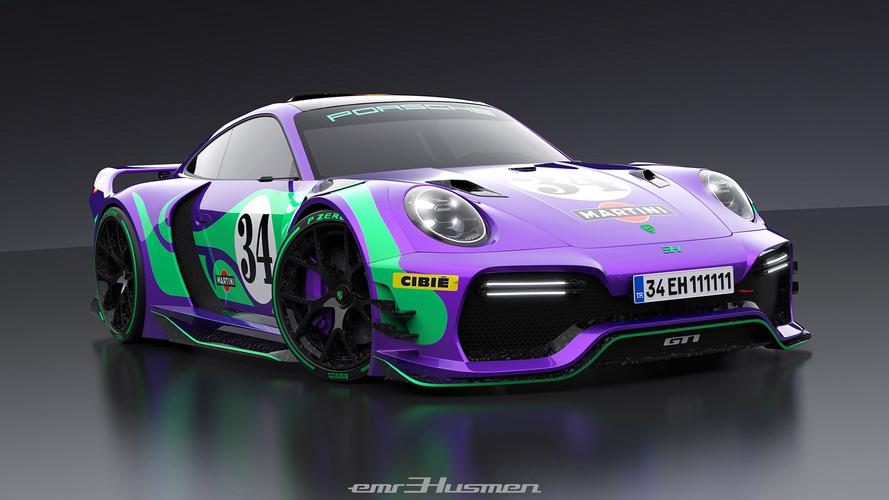 保时捷著名的911gt1耐力赛车多涂装欣赏