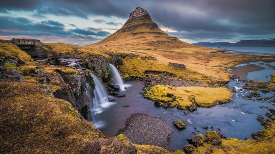 冰岛基尔丘山大自然风景图,高清壁纸,风景图片-回车桌面